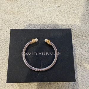 David Yurman Two-Tone Cable Bracelet
